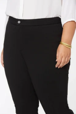 Slim Trouser Pants In Short Inseam - Black 13 Slim Trouser Pants In Short Inseam - Black -Nydj Apparel Shop C11Z8001S 858 7