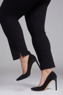 Slim Straight Ankle Jeans In Short Inseam - Black 10 Slim Straight Ankle Jeans In Short Inseam - Black -Nydj Apparel Shop CFOZ2637S 858 4