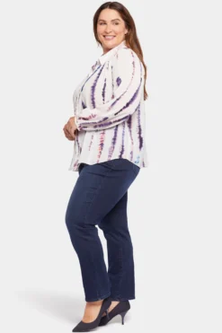 Modern Blouse - Franklin Stripe -Nydj Apparel Shop CGGT3925 F1048 3