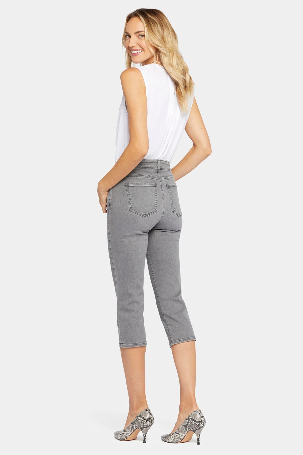 Slim Straight Crop Jeans - Palmas 6 Slim Straight Crop Jeans - Palmas - Image 6