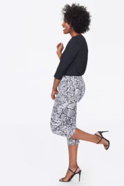 Slim Straight Crop Jeans - Floral Cosmos Black 14 Slim Straight Crop Jeans - Floral Cosmos Black -Nydj Apparel Shop CSPM2903 FCOSM 7 f0852fd0 67fa 4fe7 9100 d37c035c24fe scaled