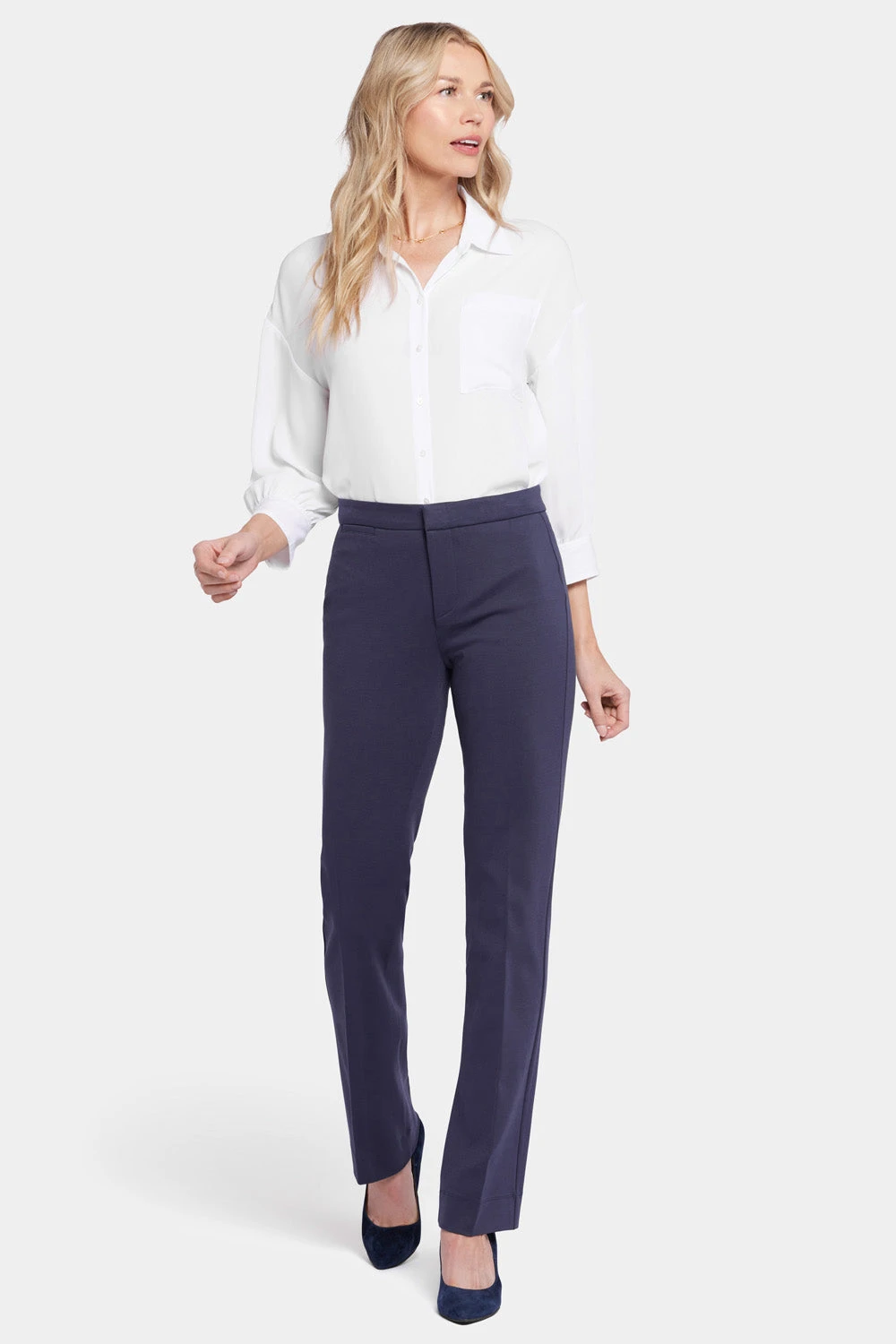 Slim Trouser Pants - Oxford Navy 1 Slim Trouser Pants - Oxford Navy