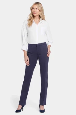 Slim Trouser Pants - Oxford Navy 10 Slim Trouser Pants - Oxford Navy -Nydj Apparel Shop M11Z2020 OXNV 4