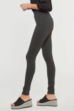 Modern Legging Pants - Charcoal Heather -Nydj Apparel Shop M11Z8132 CRHTH 3