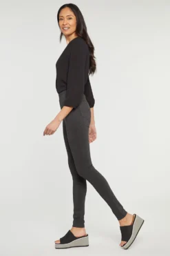 Modern Legging Pants - Charcoal Heather -Nydj Apparel Shop M11Z8132 CRHTH 6