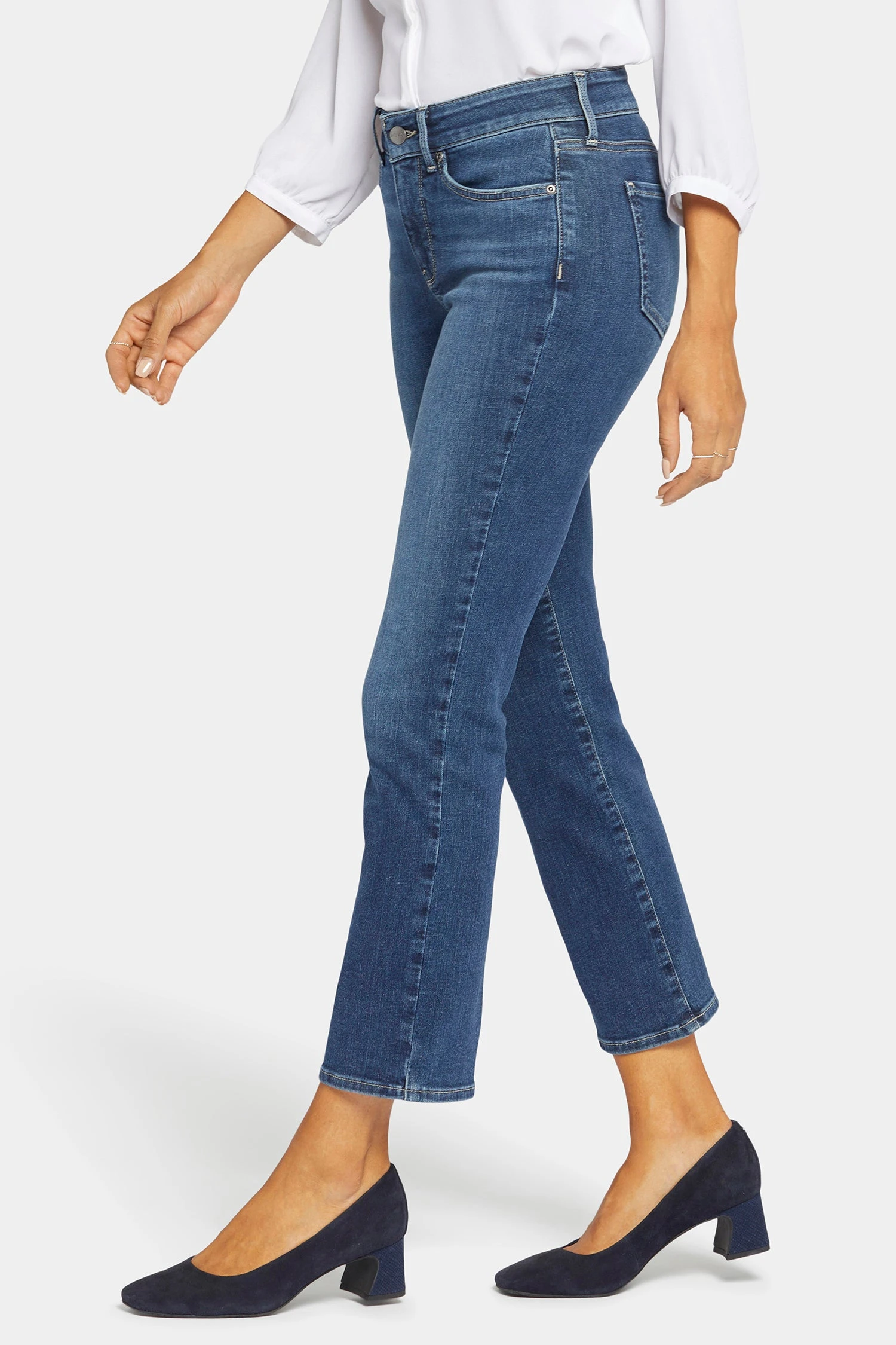 Marilyn Straight Ankle Jeans - Dimension 3 Marilyn Straight Ankle Jeans - Dimension - Image 3