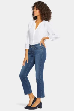Marilyn Straight Ankle Jeans - Dimension 10 Marilyn Straight Ankle Jeans - Dimension -Nydj Apparel Shop M66TMA2512 DMNSN 5