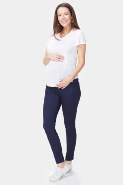 Ami Skinny Maternity Jeans - Mabel 9 Ami Skinny Maternity Jeans - Mabel -Nydj Apparel Shop MAER2505M MBB 4