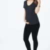 Ami Skinny Ankle Maternity Jeans - Black