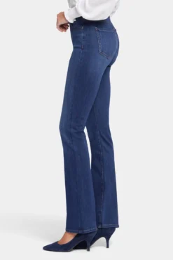 Slim Bootcut Jeans - Blue Moon 9 Slim Bootcut Jeans - Blue Moon -Nydj Apparel Shop MAER2880 BLMN 3