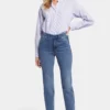 Callie High Straight Jeans - Rockie