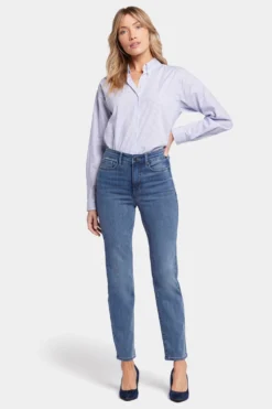 Callie High Straight Jeans - Rockie