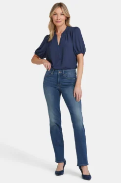Marilyn Straight Jeans - Balance -Nydj Apparel Shop MAERMS2299 BALAN 4