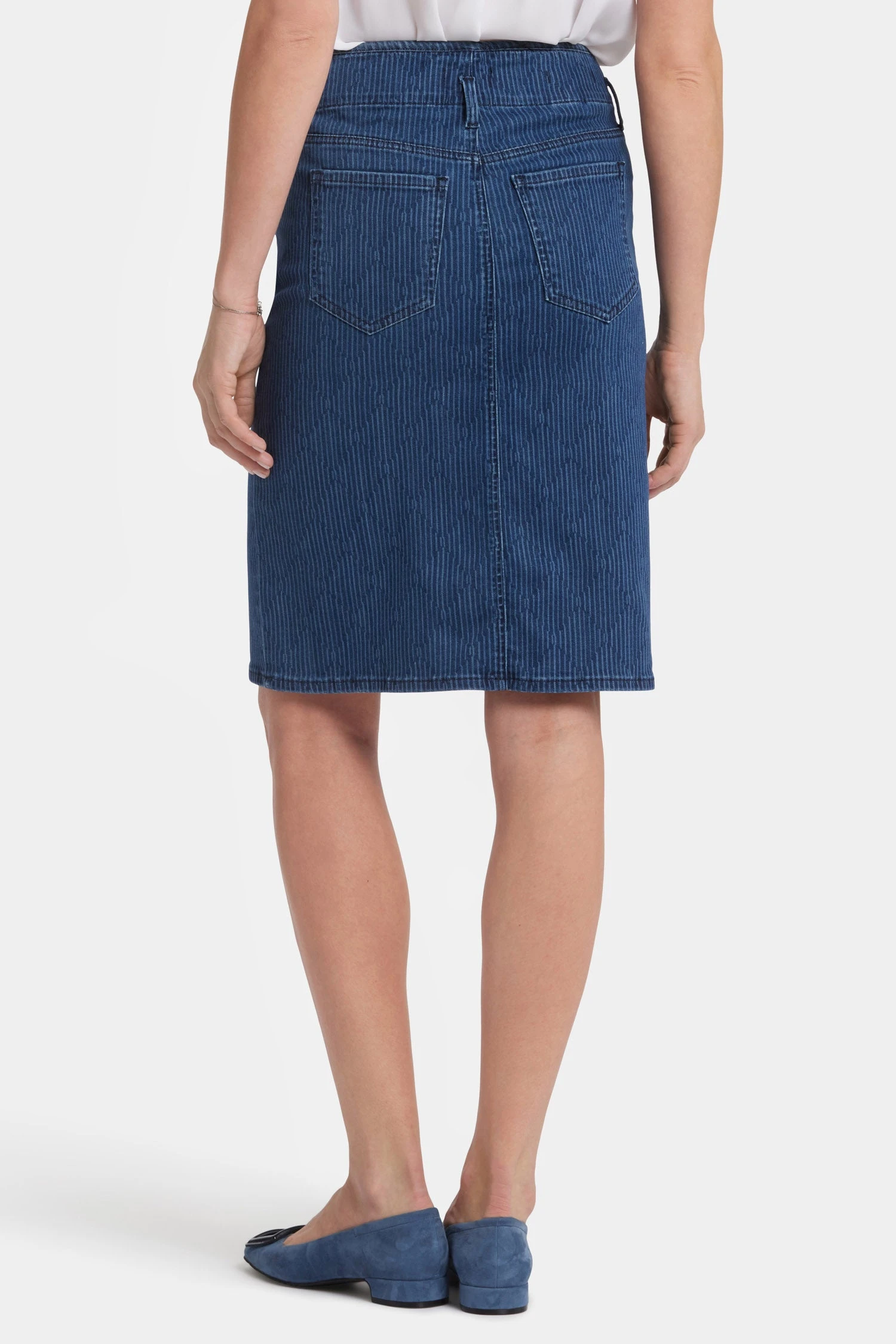 High Waist Skirt - Indigo Pinnacle Peak 2 High Waist Skirt - Indigo Pinnacle Peak - Image 2