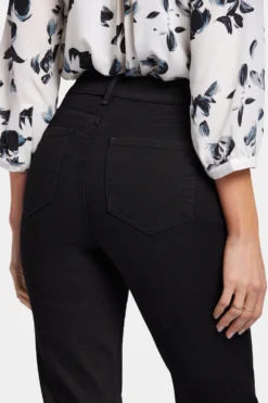 Callie High Straight Jeans - Black Rinse -Nydj Apparel Shop MAEV8773 BLKRI 6