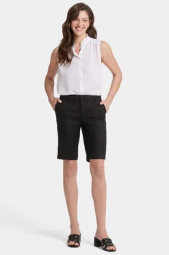 Bermuda Shorts - Black -Nydj Apparel Shop MAKB2192 858 4