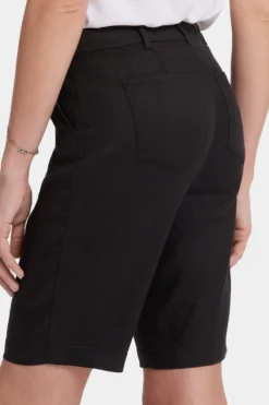 Bermuda Shorts - Black -Nydj Apparel Shop MAKB2192 858 6