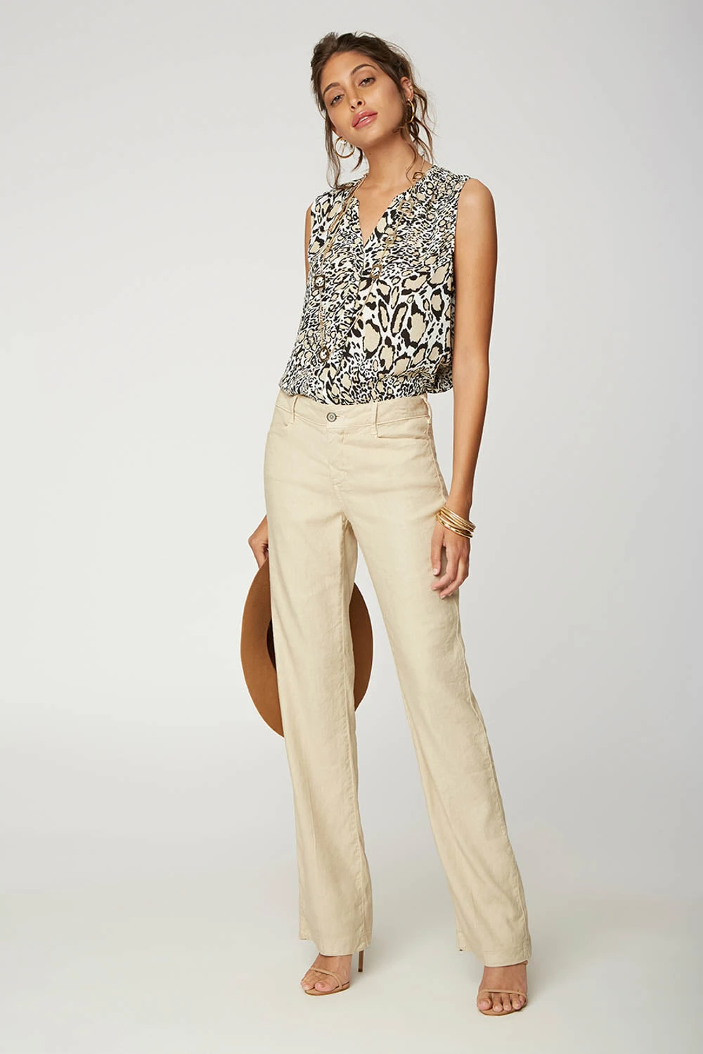 Trouser Pants - Straw 1 Trouser Pants - Straw