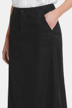 Marilyn A-Line Skirt - Black -Nydj Apparel Shop MAKB5201 858 6
