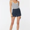 Pull-On Shorts - Oxford Navy