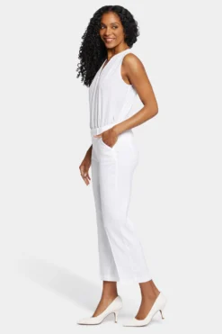 Marilyn Straight Ankle Pants - Optic White 11 Marilyn Straight Ankle Pants - Optic White -Nydj Apparel Shop MAKB8637 157 5