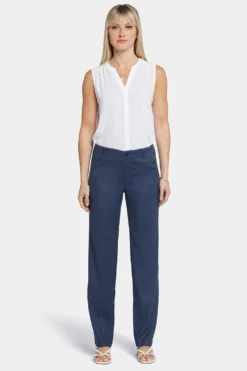 Marilyn Straight Pants - Oxford Navy -Nydj Apparel Shop MAKB8682 OXNV 4