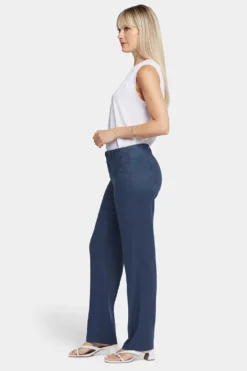 Marilyn Straight Pants - Oxford Navy -Nydj Apparel Shop MAKB8682 OXNV 5