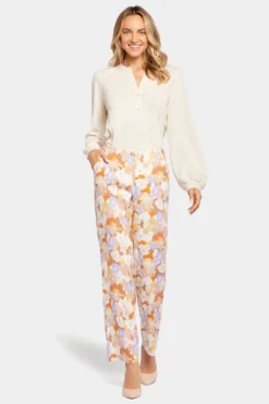 Marilyn Straight Pants - Sunset Grove