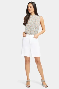 5 Pocket Bermuda Shorts - Optic White 10 5 Pocket Bermuda Shorts - Optic White -Nydj Apparel Shop MAKB8699 157 4 ec5f418a 5b05 47ec 8d8b 39d35b9927ac