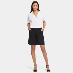 Relaxed Shorts- Black 13 Relaxed Shorts- Black -Nydj Apparel Shop MAKB8902 858 DPA
