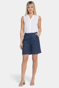 Relaxed Shorts- Oxford Navy