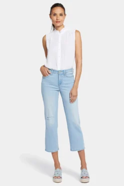 Relaxed Piper Crop Jeans - Estrella