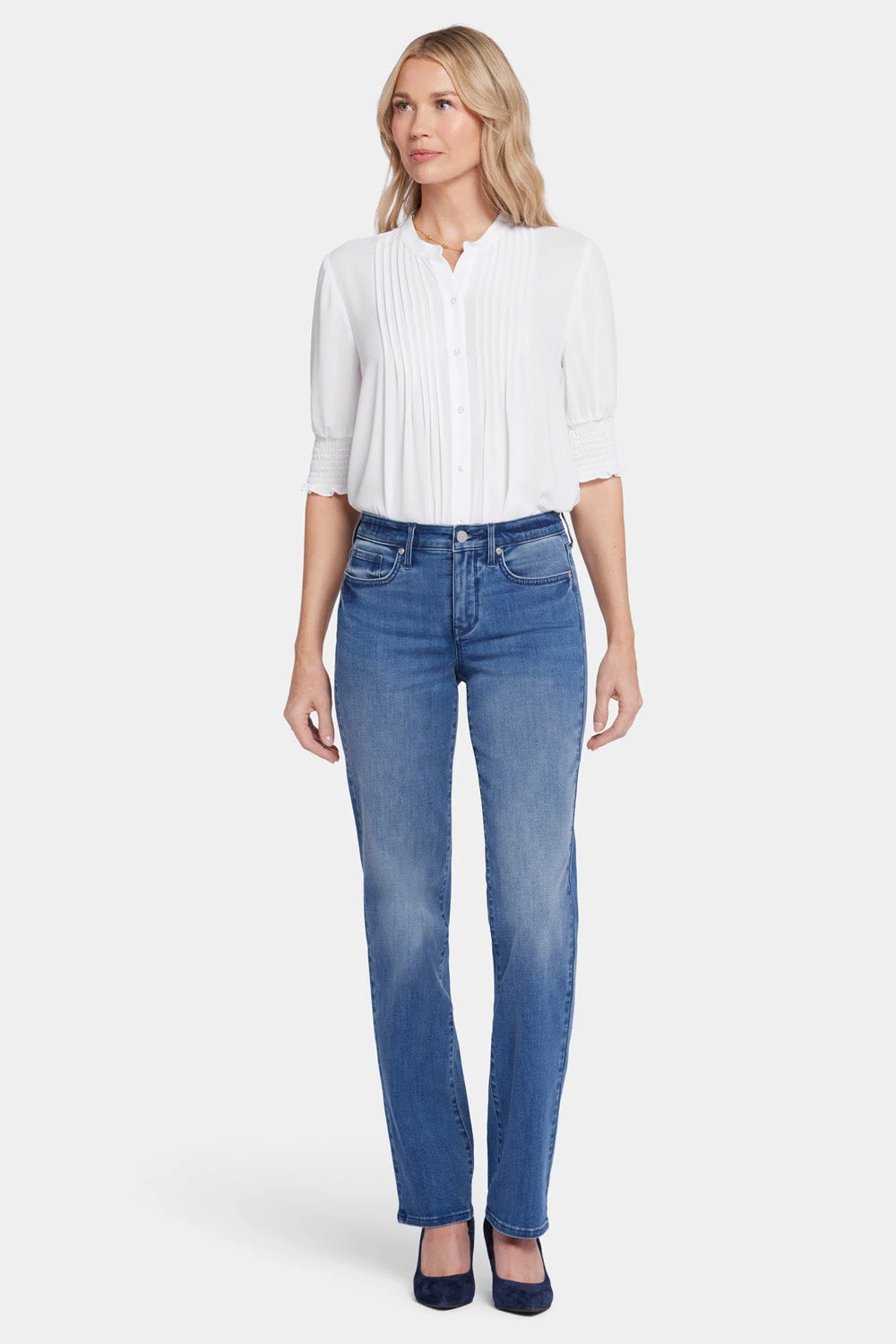 Bailey Relaxed Straight Jeans - Blue Island 4 Bailey Relaxed Straight Jeans - Blue Island - Image 4