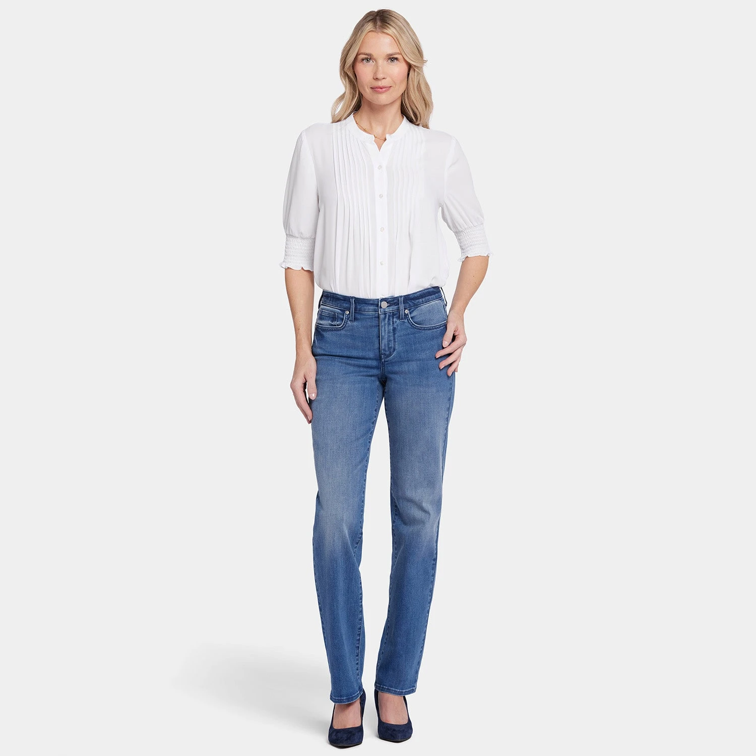 Bailey Relaxed Straight Jeans - Blue Island 7 Bailey Relaxed Straight Jeans - Blue Island - Image 7