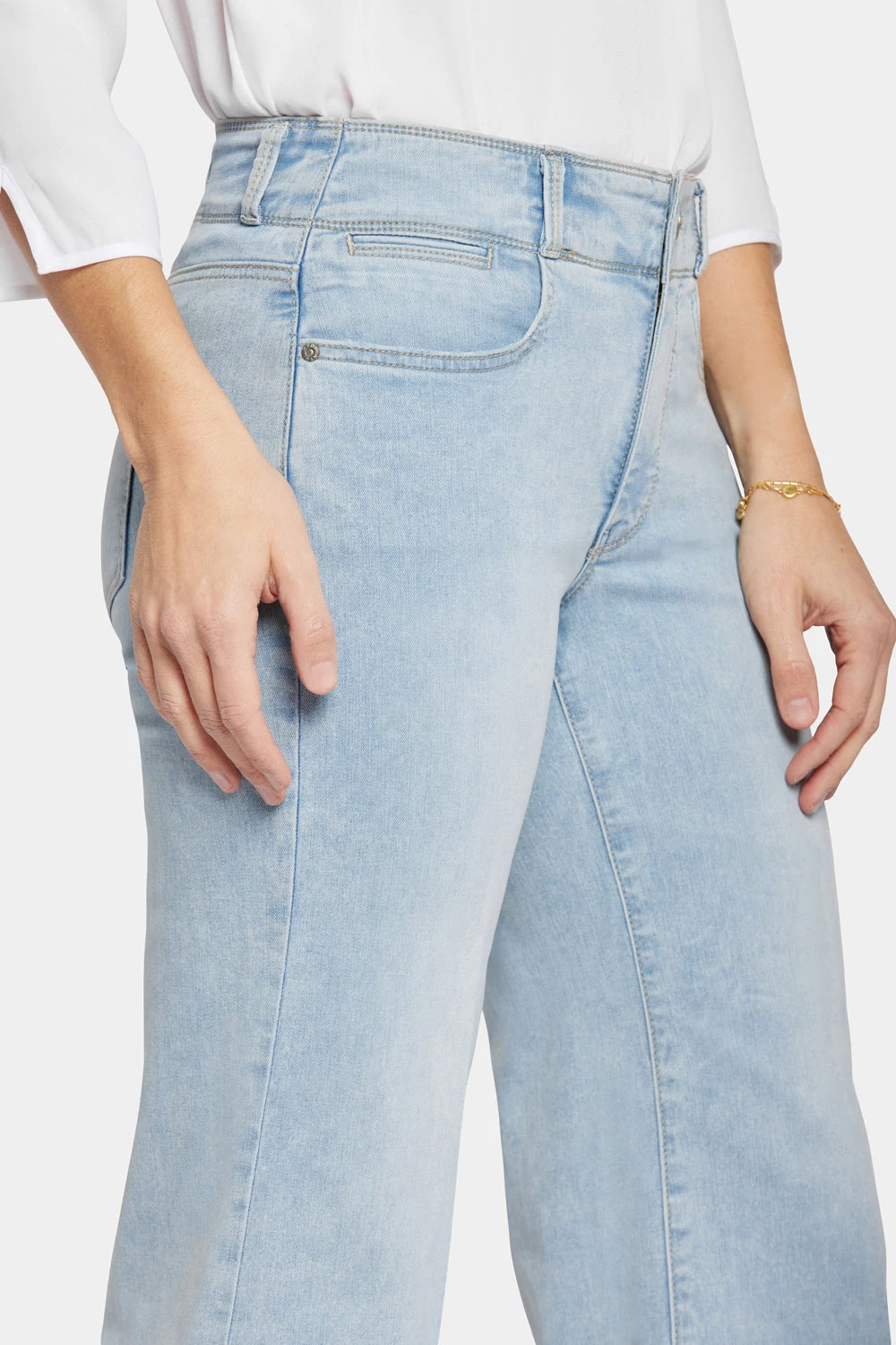Major Wide Leg Capri Jeans - Daybreak 6 Major Wide Leg Capri Jeans - Daybreak - Image 6