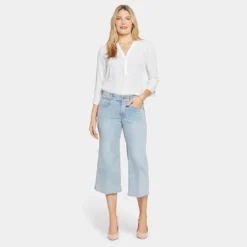 Major Wide Leg Capri Jeans - Daybreak 13 Major Wide Leg Capri Jeans - Daybreak -Nydj Apparel Shop MANVCP8897 DYBRK DPA