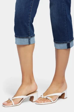 Marilyn Straight Crop Jeans - Cambridge -Nydj Apparel Shop MANVCR2389 CMBRD 6