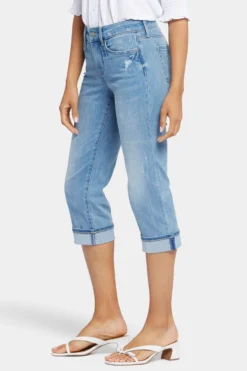 Marilyn Straight Crop Jeans - Lakefront 9 Marilyn Straight Crop Jeans - Lakefront -Nydj Apparel Shop MANVCR2389 LAKEFRONT LKFNT 3 scaled