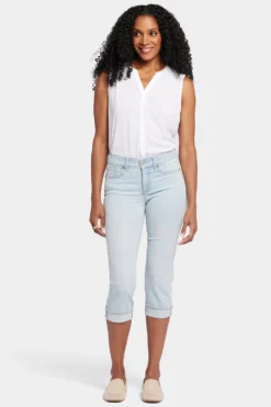 Marilyn Straight Crop Jeans - Oceanfront -Nydj Apparel Shop MANVCR2389 OFRNT 4