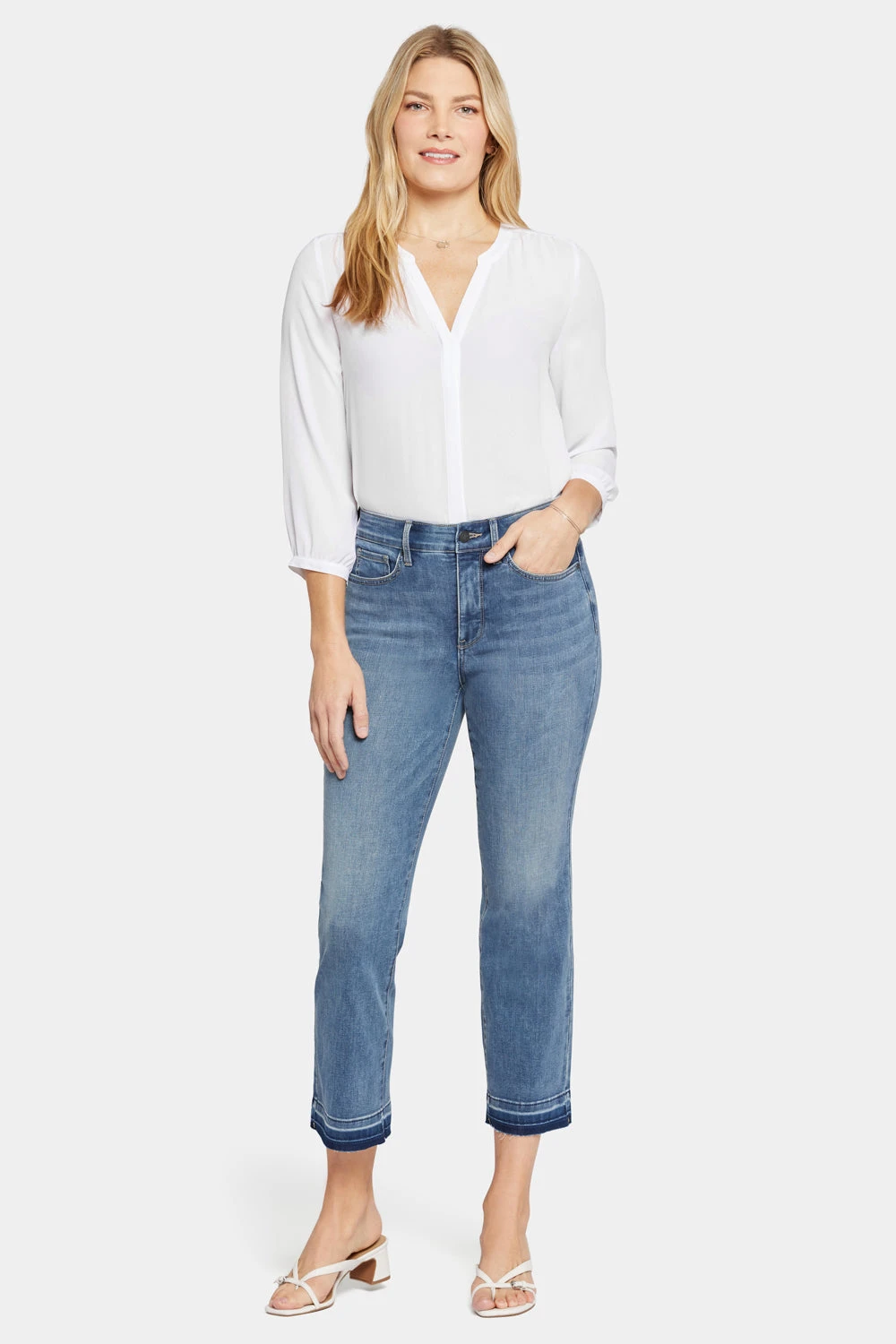 Marilyn Straight Ankle Jeans - Fantasy 4 Marilyn Straight Ankle Jeans - Fantasy - Image 4