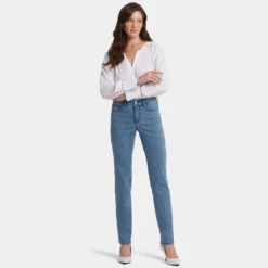 Marilyn Straight Jeans - Del Ray -Nydj Apparel Shop MANVMS2299 DELRA DPA