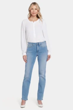 Bailey Relaxed Straight Jeans - Clean Brooke -Nydj Apparel Shop MATK2926 CLBRO 4