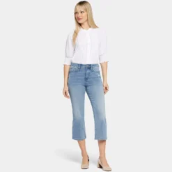 Joni Relaxed Capri Jeans - Lakefront -Nydj Apparel Shop MATK8640 LKFNT DPA