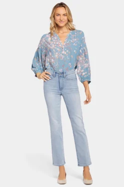 High Straight Jeans - Afterglow -Nydj Apparel Shop MATK8773 AFTRG 4