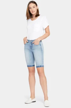 Briella 11 Inch Denim Shorts - New Wave