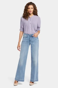 Teresa Wide Leg Jeans - Lakefront