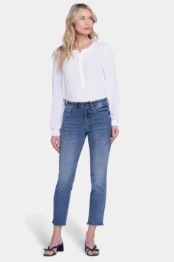 Sheri Slim Ankle Jeans - Rockie -Nydj Apparel Shop MATKSA8014 ROCKI 4