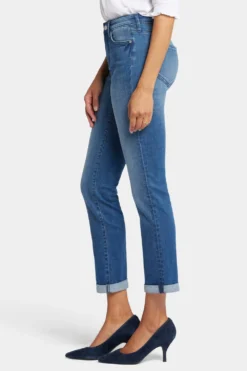 Sheri Slim Ankle Jeans - Blue Island 9 Sheri Slim Ankle Jeans - Blue Island -Nydj Apparel Shop MATKSA8087 BLISD 3