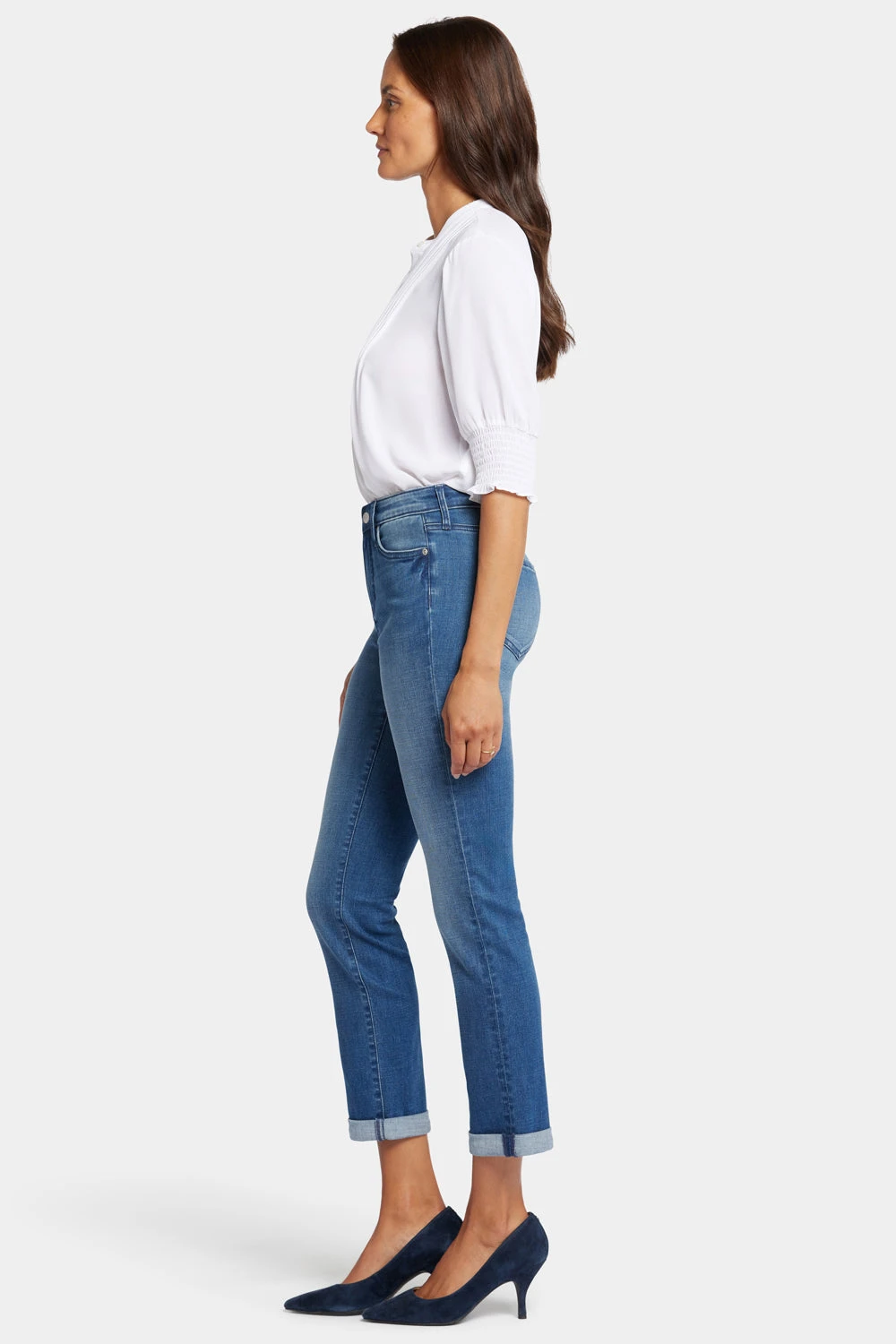 Sheri Slim Ankle Jeans - Blue Island 5 Sheri Slim Ankle Jeans - Blue Island - Image 5