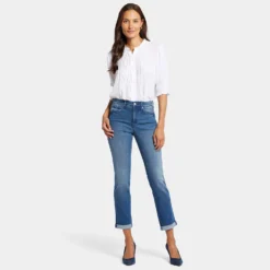 Sheri Slim Ankle Jeans - Blue Island 13 Sheri Slim Ankle Jeans - Blue Island -Nydj Apparel Shop MATKSA8087 BLISD DPA